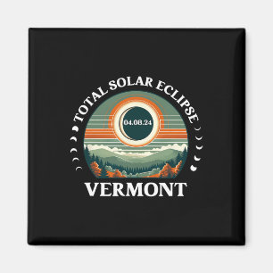Imã Vermont Eclipse 4.08.24 América Total Eclips Solar