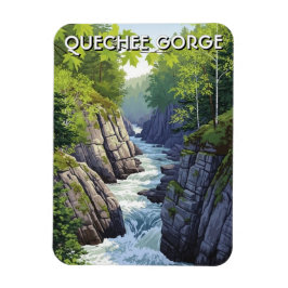 Ímã Vermont Quechee Gorge Travel