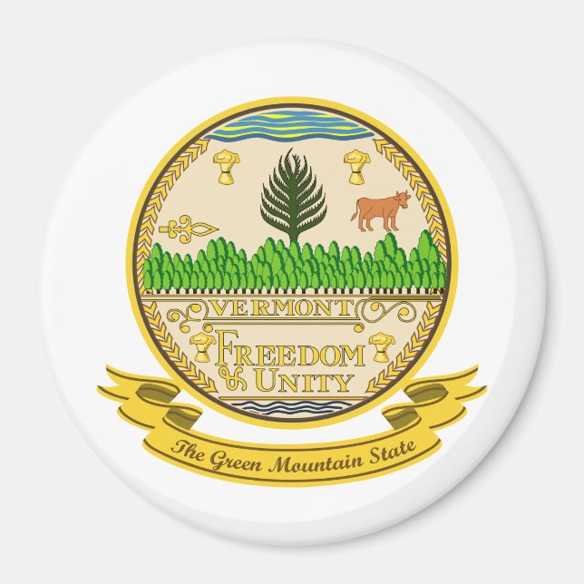Imã Vermont Seal (Frente)