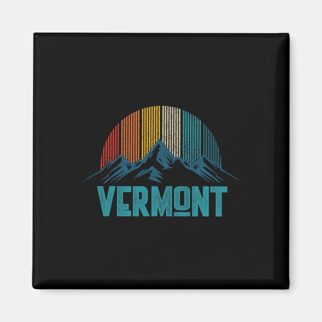 Imã Vermont Vintage Souvenir (Frente)