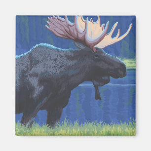 Imã VermontMoose no luar