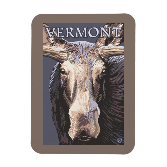 Ímã VermontMoose para Cima (Vertical)