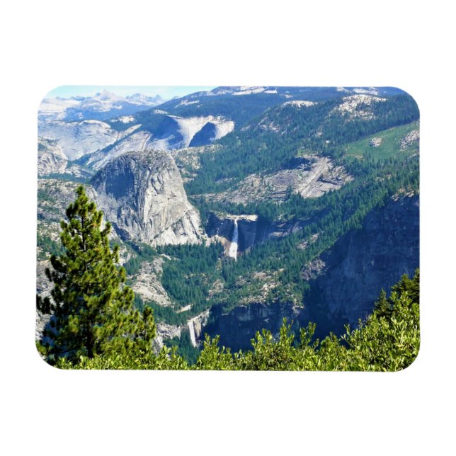 Ímã Vernal e Nevada caem do Glacier Point, CA (Horizontal)