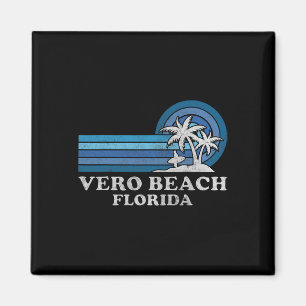 Imã Vero Beach Family Summer Vacage Vintage