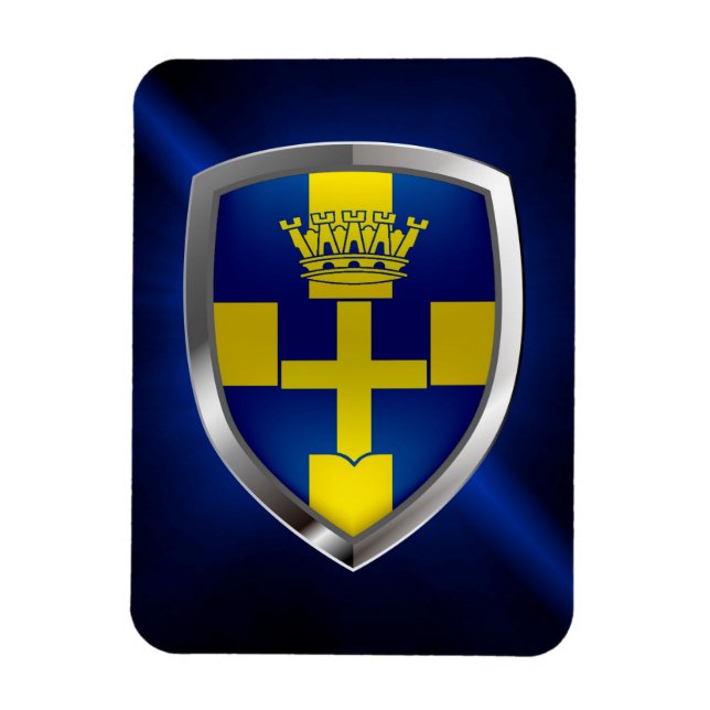 Ímã Verona Mettalic Emblem (Vertical)