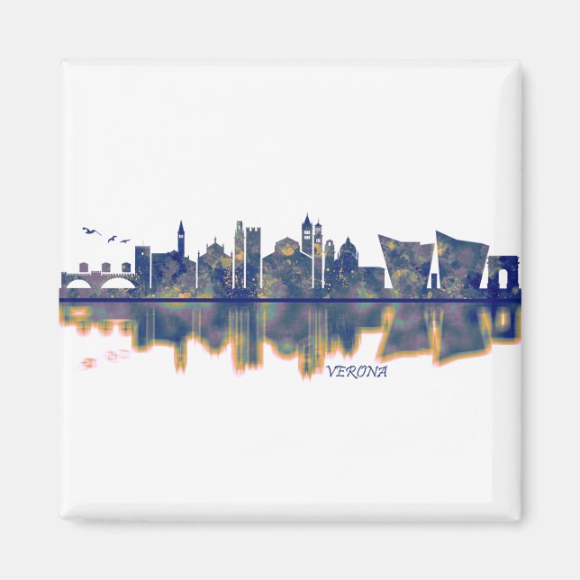 Imã Verona Skyline (Frente)