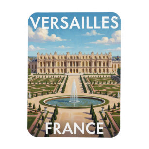 Ímã Versalhes França Palácio Histórico Jardim Ponto Tu