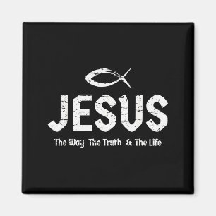 Imã Versículo Bíblico João 14_6 Jesus O Caminho Verdad