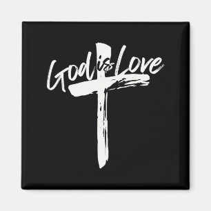Imã Versículo da Bíblia João 4_8 Deus É Amor Fé Cristã