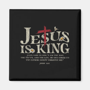 Imã Versículo da Bíblia O Jesus É Rei João 14_6 Deus C