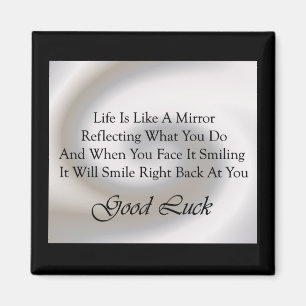 Imã Verso da boa sorte