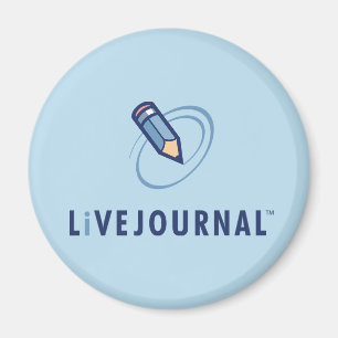 Imã Vertical do logotipo de LiveJournal