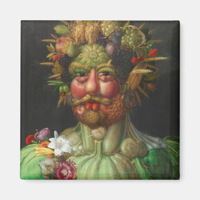 Imã Vertumnus 1591 por Giuseppe Arcimboldo (Frente)