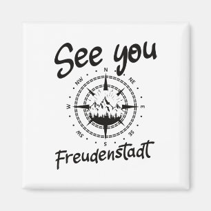 Imã Vês-Te A Caminhar Freudenstadt Alemanha Vacinação 