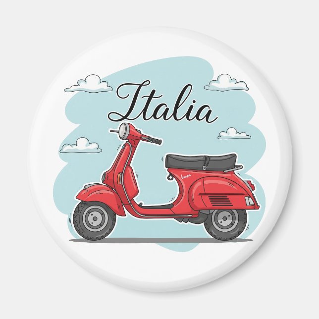 Imã Vespa Italy (Frente)