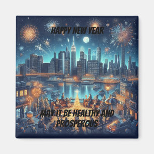 Imã Véspera de Ano Novo na Cidade de Nova York
