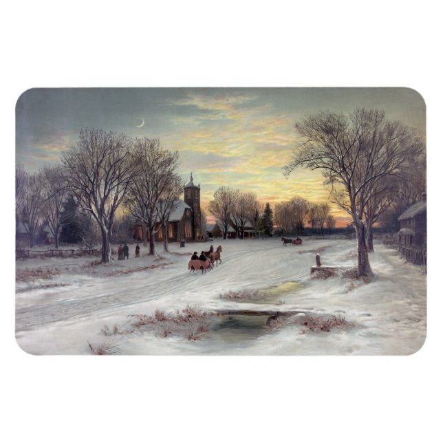 Ímã Véspera de Natal (Horizontal)