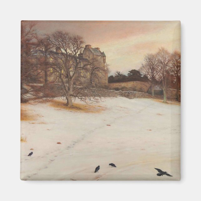 Imã Véspera de Natal (por John Everett Millais) (Frente)