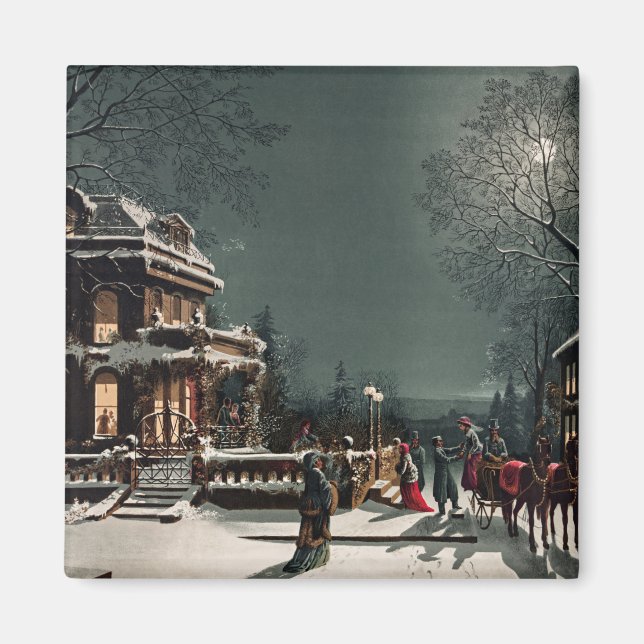 Imã Véspera de Natal por Joseph Hoover e Sons (Frente)