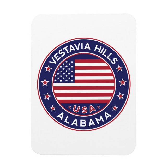 Ímã Vestavia Colinas, Alabama (Vertical)