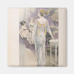 Imã Vestido de bola, 'dos modos de Paris de Les