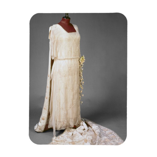 Ímã Vestido de casamento vestido por Mary, Princesa Ro (Vertical)