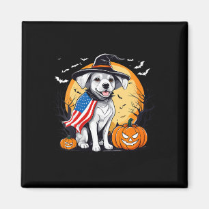 Imã Vestido de Halloween feminino de cachorrinho