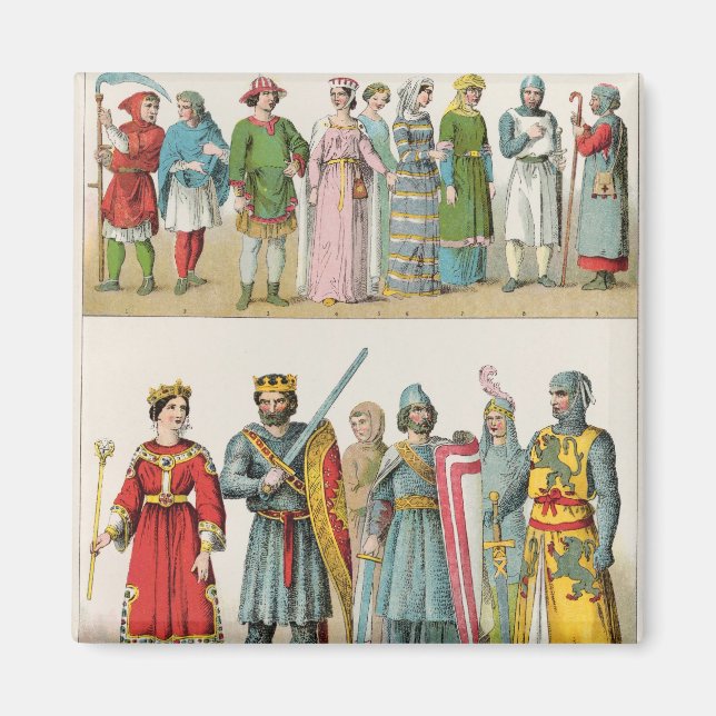 Imã Vestido francês (Frente)