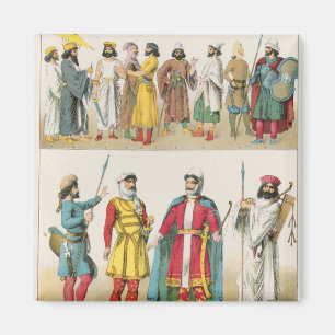 Imã Vestido Persa, de Trachten der Voelker, 1864