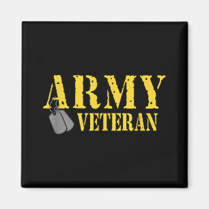 Imã Vestígio do Exército Veterano Camisa do Orgulho Mi