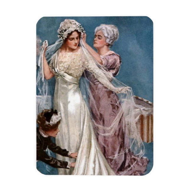 Ímã Vestir a noiva (Vertical)