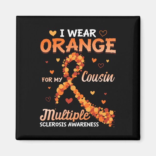 Imã Vestir Laranja Para Meu Primo Com Esclerose Múltip (Frente)
