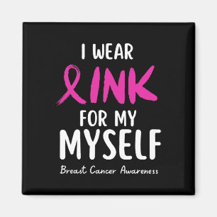Imã Vestir Rosa Para A Minha Consciência Do Cancer Da 