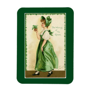 Ímã Vestir-se do verde