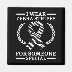 Imã Vestuário Masculino Listras de Zebra Para Alguém E