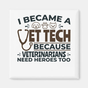 Imã Vet Tech porque veterinários também precisam de