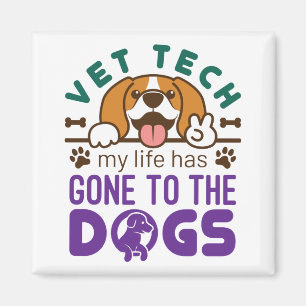 Imã Vet Tech Veterinary Technician Life to Dogs