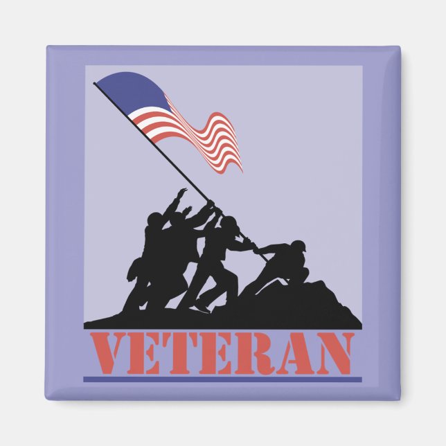 Imã Veterano Magnet (Frente)