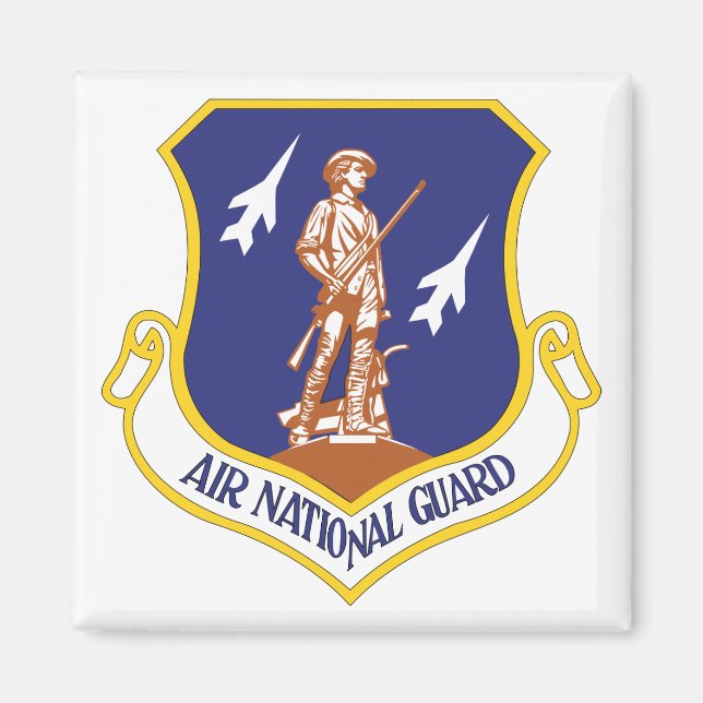 Imã Veterano Militar da Guarda Nacional da Air (Frente)
