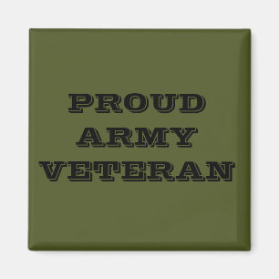 Imã Veterano orgulhoso do exército do ímã