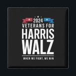 Imã Veteranos Para Harris Walz 2024 Presidencial<br><div class="desc">Veteranos Para A Campanha Presidencial Harris Walz 2024</div>