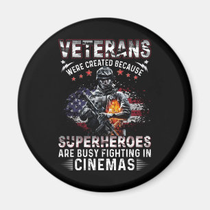 Imã Veteranos Porque Super-Heróis Ocupados em Cinemas