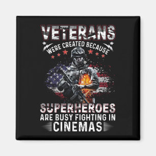 Imã Veteranos Porque Super-Heróis Ocupados em Cinemas