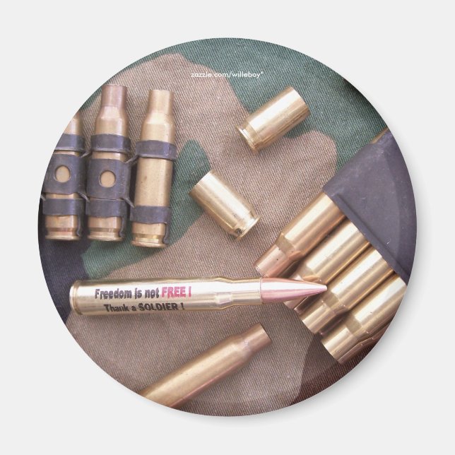 Imã veteranos veterans war ww2 iraq vietnam vfw Magnet (Frente)