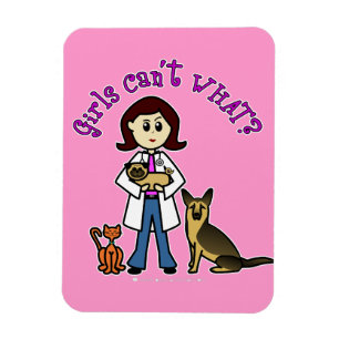 Ímã Veterinária das mulheres