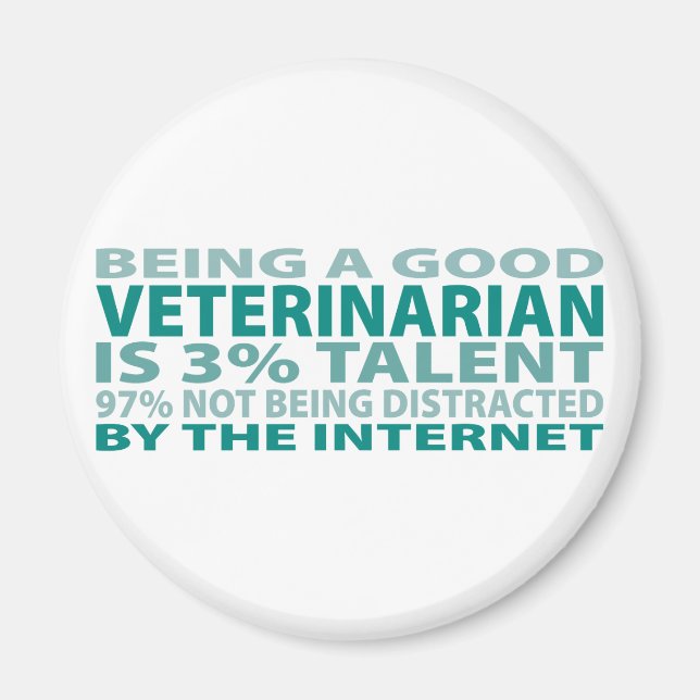 Imã Veterinarian 3% Talent (Frente)