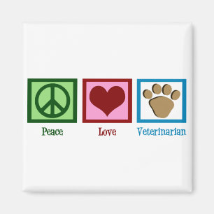 Imã Veterinário do amor da paz