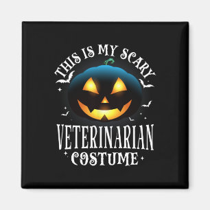 Imã Veterinário Halloween Matando Pajama Costume