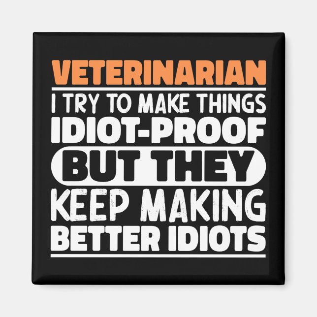 Imã Veterinário, Tento Fazer Coisas Engraçadas. (Frente)