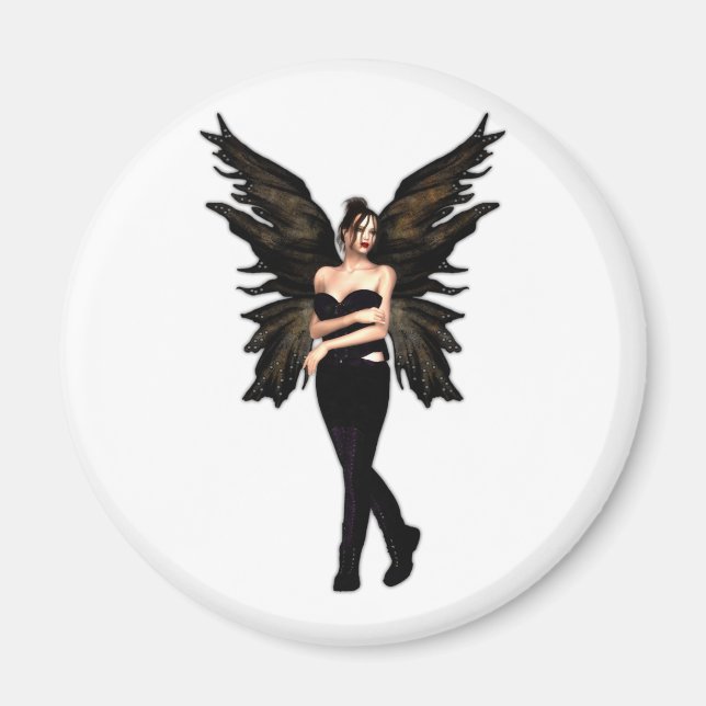Imã Veuvette Gothic Fairy (Frente)